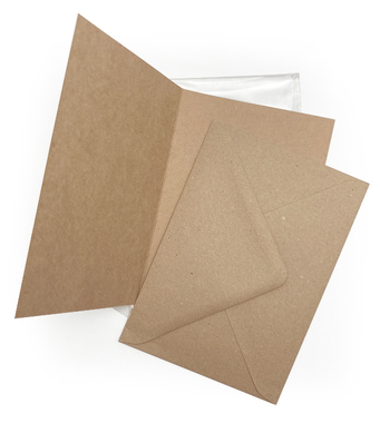 Přáníčko BeBechy XL – recyklovaný papír – Děkuji2