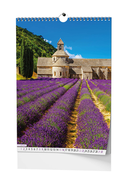 Nástěnný kalendář - Provence - A3