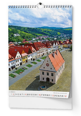 Nástěnný kalendář A3 - Krásy Slovenska