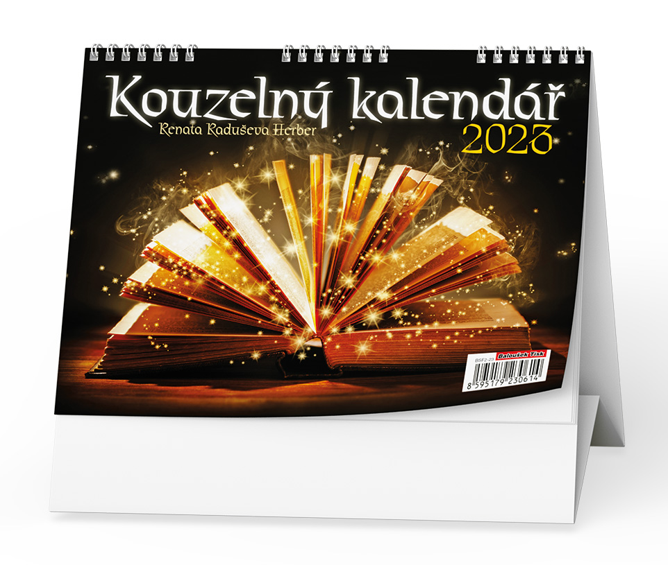 Stolní kalendář - Kouzelný kalendář (Renata Raduševa Herber)