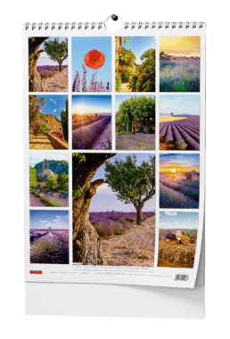 Nástěnný kalendář - Provence - A3                    