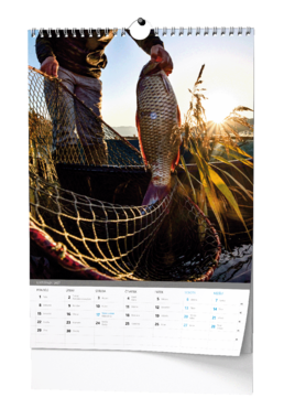 Nástěnný kalendář - Rybářský kalendář  - A3