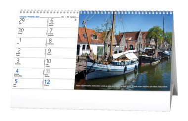 Stolní kalendář - Svět v kostce