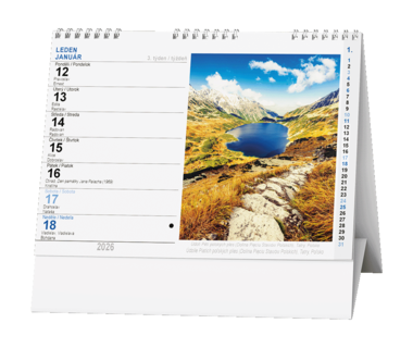 Stolní kalendář - Tatry
