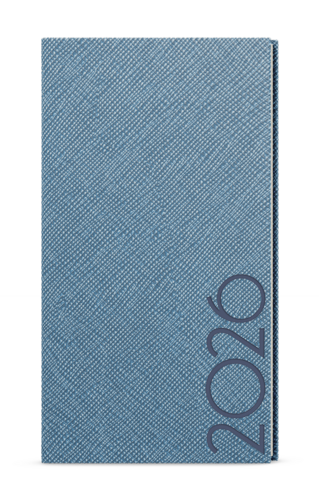 Týdenní diář - Jakub - Tora - kapesní - modrošedá