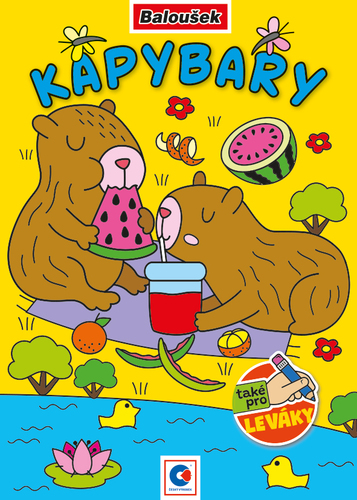 Omalovánka - A5 - Kapybary