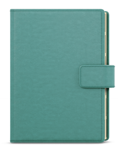 Týdenní diář - Oskar - Elite - A5 - tyrkysová