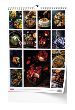 Nástěnný kalendář - Gourmet  - A3                     