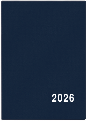 Měsíční diář - Anežka - PVC - modrá