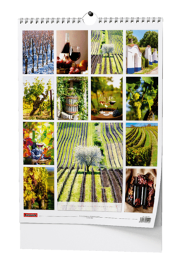 Nástěnný kalendář - Víno - A3                                                                   
