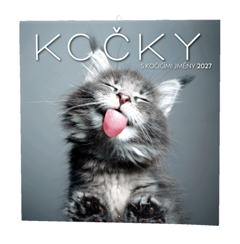 Nástěnný kalendář - Kočky                                          