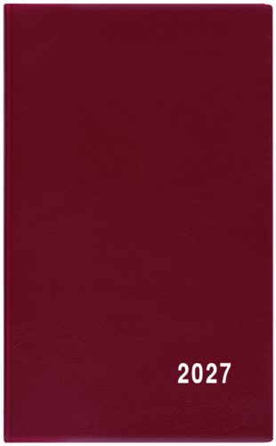 Týdenní diář - Alois - PVC - bordó