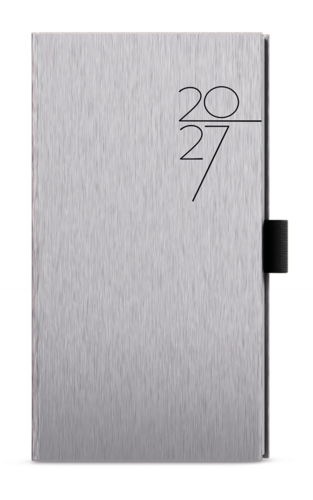 Týdenní diář - Jakub - ForMen - kapesní - Silver