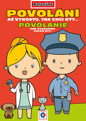 Omalovánka  - A5 - Povolání, Až vyrostu, tak chci být…