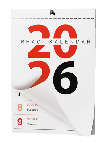 Nástěnný kalendář - Trhací kalendář - A6                                      