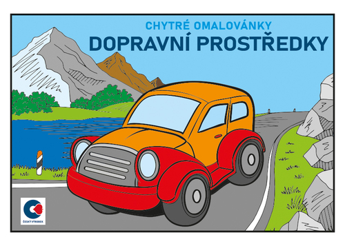 Omalovánka A5 - Chytré omalovánky - Dopravní prostředky