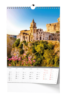 Nástěnný kalendář - Pohádková místa světa  - A3