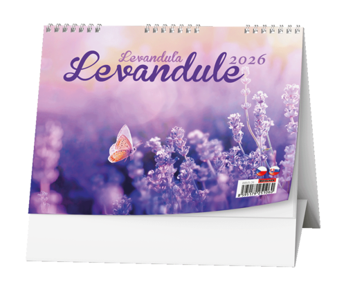 Stolní kalendář - Levandule 