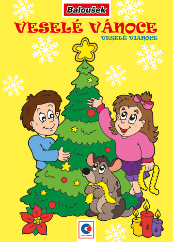 Omalovánka A5 - Veselé Vánoce