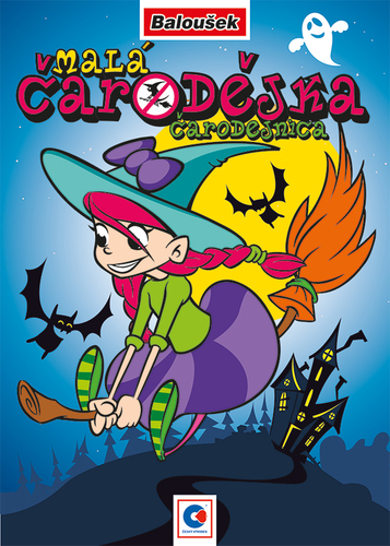 Omalovánka A5 - Malá čarodějka