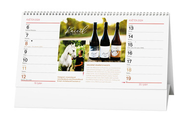 Stolní kalendář - Víno
