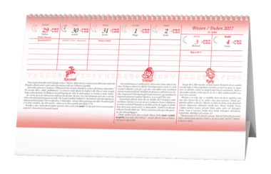 Stolní kalendář - Lunární kalendář Pavla Skácela