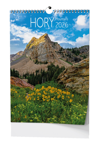 Nástěnný kalendář - Hory - A3 