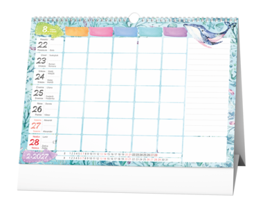 Stolní kalendář - Velký kalendář pro celou rodinu