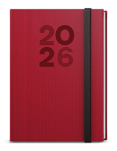 Denní diář - David - Vigo - A5 - červená
