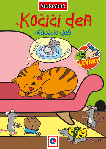 Omalovánka - A5 - Kočičí den