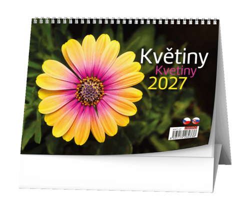 Stolní kalendář - Květiny