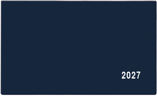 Týdenní diář - Cyril - PVC - modrá