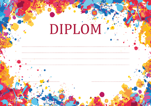 Diplom A4 Barvy