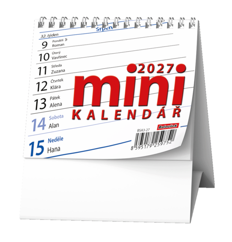 Stolní kalendář - MINI kalendář