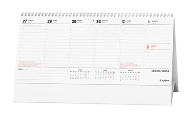 Stolní kalendář - Plánovací daňový kalendář 2025