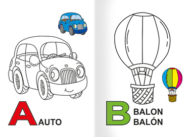 Omalovánka - A5 - Písmena pro nejmenší, 1. díl