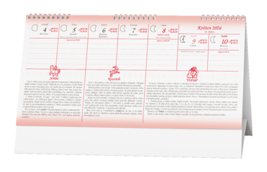 Stolní kalendář - Lunární kalendář Pavla Skácela