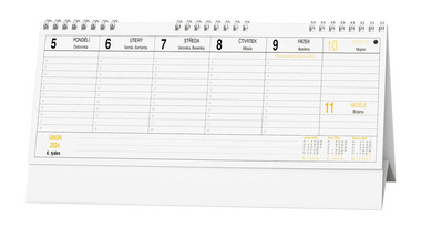 Stolní kalendář - Poznámkový daňový kalendář