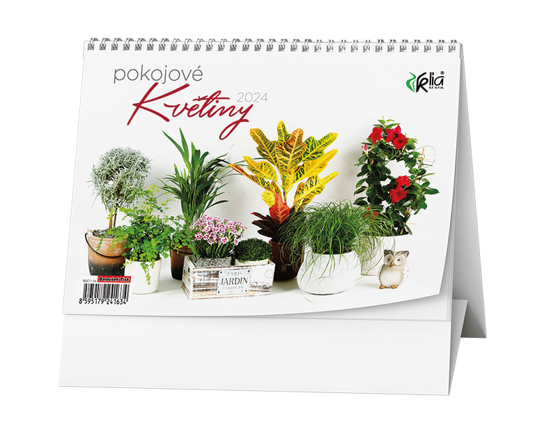 Stolní kalendář - Pokojové květiny