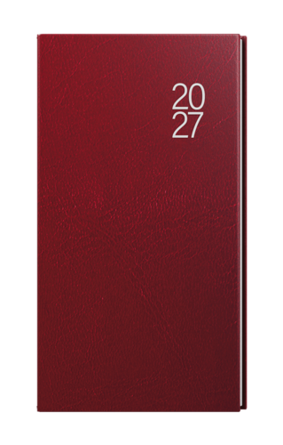Týdenní diář - Jakub - Balacron - kapesní - bordó