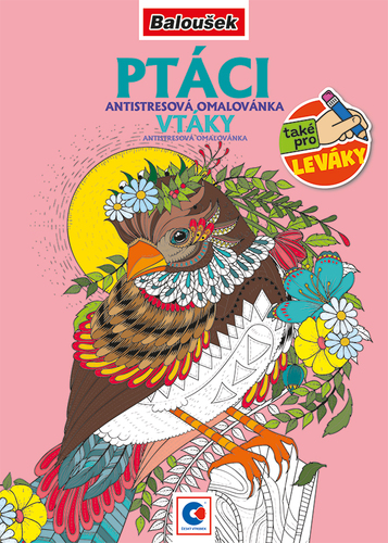 Antistresová omalovánka A5 - Ptáci