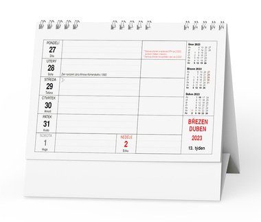 Stolní kalendář - MINI daňový kalendář