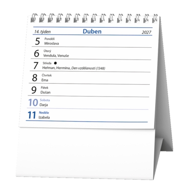 Stolní kalendář - MINI kalendář