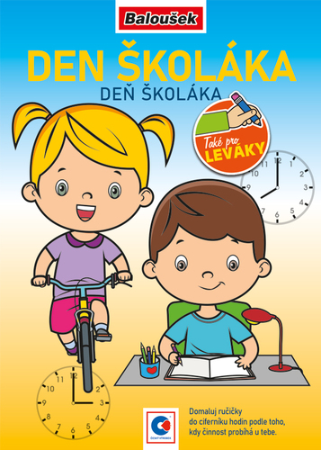 Omalovánka  - A5 - Den školáka