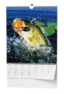 Nástěnný kalendář - Rybářský kalendář  - A3