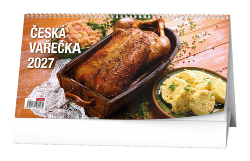 Stolní kalendář - Česká vařečka