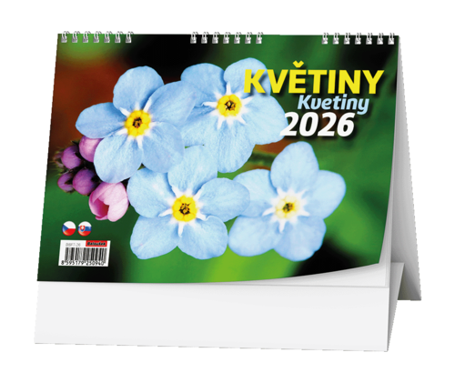 Stolní kalendář - Květiny