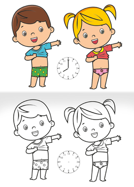 Omalovánka  - A5 - Den školáka