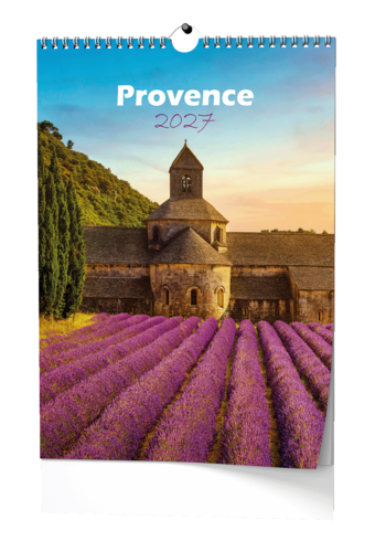 Nástěnný kalendář - Provence - A3                        