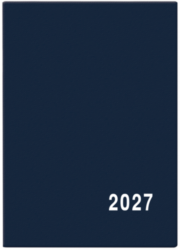 Měsíční diář - Anežka - PVC - modrá